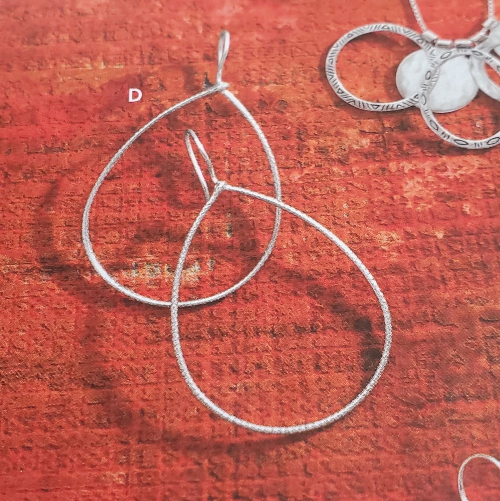 Silpada Slimline Oval Earrings